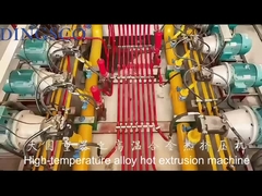 Mesin ekstrusi panas paduan suhu tinggi dan tabung dinding tipis paduan dasar nikel diameter kecil