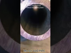 Monel 400 UNS N04400 Pipa tanpa jahitan untuk pengolahan kimia di industri minyak dan gas