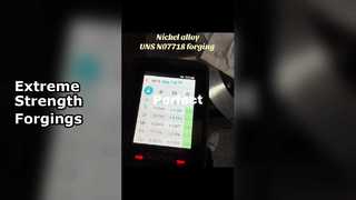 Inconel 718 Forgings Extreme Strength