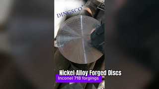 A Closer Look: ‌Inconel 718 Forged Round Discs | Aerospace-Grade Superalloy | Precision Components