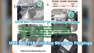 Corrosion Proof Inconel 718 Ring Extreme Strength